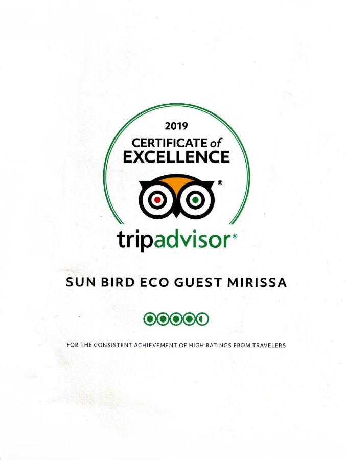 Sun Bird Eco Guest Mirissa Hotel ภายนอก รูปภาพ